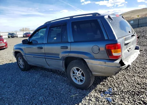 2002 Jeep Grand Cherokee Laredo z USA, uszkodzony, nr VIN 1J4GW48S12C274622